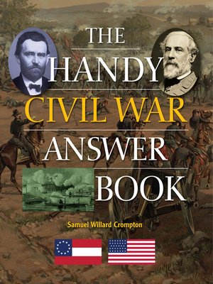 cover image of The Handy Civil War Answer Book